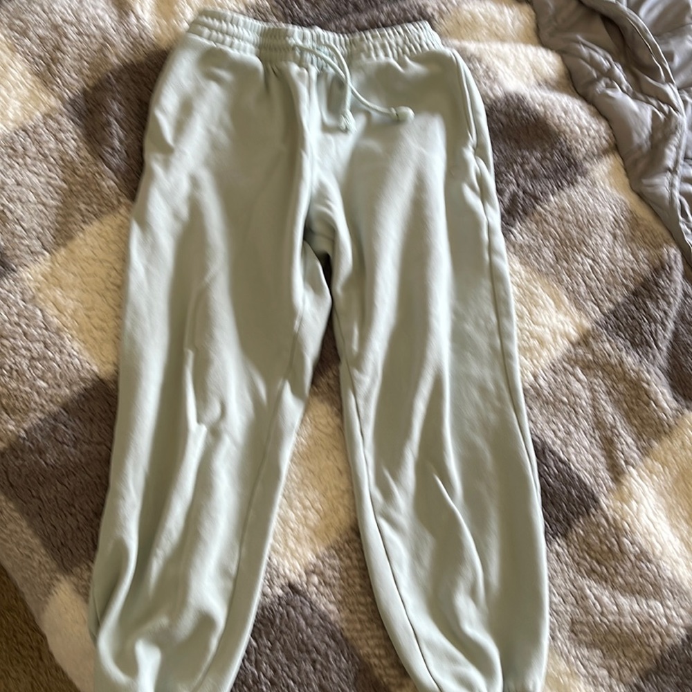 Zyia Muted Mint Relaxation Sweats 26" M